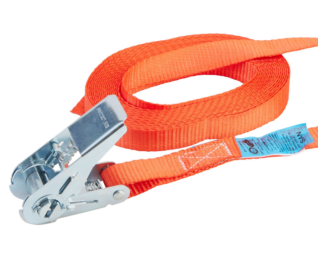 Zurrgurt, 8m, 25mm, LC 1000daN, STF 150daN, einteilig, Standardratsche