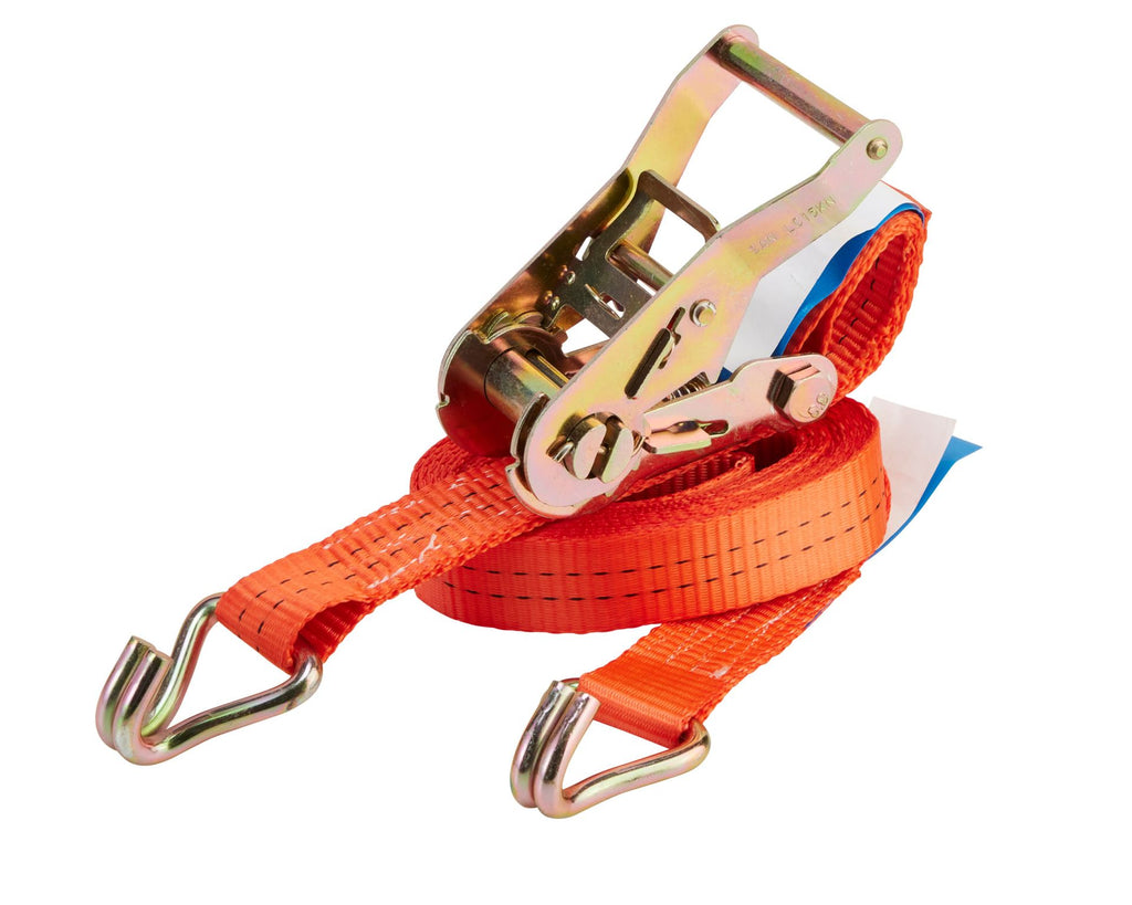 Zurrgurt, 4m, 35mm, LC 1000 daN, zweiteilig, STF 240 daN, Standardratsche