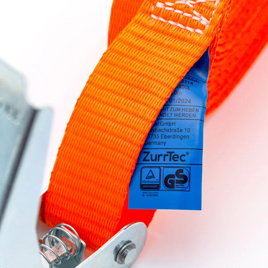 Spanngurt 1tlg. 4m LC 800 daN i.d.U. Orange
